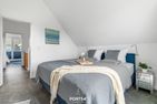  Ferienhaus Nordsee Resort 8 Sounds of the Sea  Büsum Büsum - Schlafzimmer