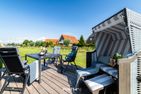  Ferienhaus Nordseeresort25 Watt´n Huus Büsum Büsum - Terrasse