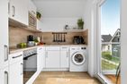  Ferienwohnung Nordseeresort21b Karlsson Büsum Büsum - Küche / Küchenzeile
