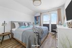  Ferienwohnung Nordseeresort28b Kleine Auszeit Büsum Büsum - Schlafzimmer