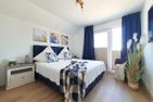  Ferienwohnung Nordseeresort39b Meerfreude  Büsum Büsum - Schlafzimmer
