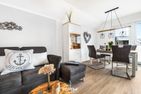  Ferienwohnung Nordseeresort72b SaMi Büsum Büsum - Wohnzimmer