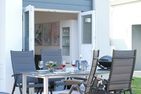  Ferienhaus Nordseeresort74 Hyggehus Büsum Büsum - Terrasse