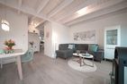  Ferienhaus Nordseeresort74 Hyggehus Büsum Büsum - Wohnzimmer