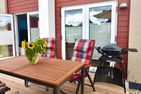  Ferienhaus Nordseeresort83 Huus Wattkieker Büsum Büsum - Terrasse