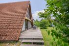 Ferienwohnpark Immenstaad am Bodensee Nurdachhaus (Typ 8) NDW 114 Bodensee - Terrasse