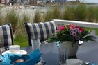  Ferienhaus Strandgut Olpenitz Ostseeresort Olpenitz - Terrasse