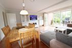 Haus Albatros - Westerlandstr. 21 B Wenningstedt - Wohnzimmer