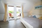 Haus Albatros - Westerlandstr. 21 B Wenningstedt - Schlafzimmer