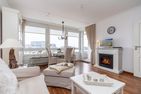  Seeblick Westerland - Wohnzimmer