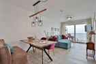 Haus Sommertraum Haus Sommertraum, Appartement 6 "Sonnendeck" Haffkrug - Wohnzimmer