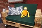 Hüs Sanskiin Ferienwohnung *Brombelbei* Süddorf auf Amrum - Gartensessel der Ferienwohnun Brombelbei in Süddorf auf Amrum