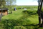 Haus Pesel Ferienwohnung *Reetblick* Norddorf auf Amrum - Garten mit Meerblick der Ferienwohnung Reetblick in Norddorf auf Amrum