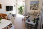 Haus Pesel Ferienwohnung *Reethuk* Norddorf auf Amrum - Wohnzimmer der Ferienwohnung Reethuk in Norddorf auf Amrum