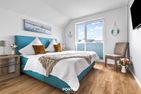  Ferienwohnung Strandmuschel 65 Olpenitz Ostseeresort Olpenitz - Schlafzimmer