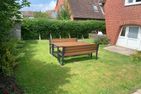  Ferienwohnung Hausboot an der Lagune Unterdeck Büsum Büsum - Terrasse