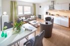  Haus Coordes Wohnung 2 Norderney - Wohnzimmer