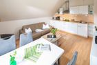  Haus Coordes Wohnung 3 Norderney - Küche / Küchenzeile