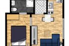  Haus Coordes Wohnung 6 Norderney - Grundriss