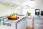  Haus Coordes Wohnung 6 Norderney - Küche / Küchenzeile