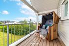  Ferienwohnung Nordisch by nature Olpenitz Ostseeresort Olpenitz - Balkon