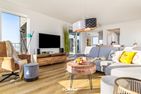  Ferienwohnung Hafen Loft Olpenitz Ostseeresort Olpenitz - Wohnzimmer