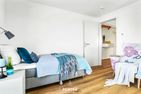  Ferienwohnung Hafen Loft Olpenitz Ostseeresort Olpenitz - Schlafzimmer