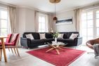  Ferienhaus Seeadler 49 Fuhlendorf - Wohnzimmer