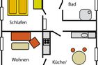 Haus Alina Ferienwohnung Seestern Büsum - 