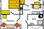 Haus Alina Ferienwohnung Krabbe Büsum - 