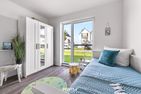  Ferienwohnung Idefix Olpenitz Ostseeresort Olpenitz - Schlafzimmer