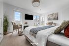  Ferienwohnung Wilde Aussicht Olpenitz Ostseeresort Olpenitz - Schlafzimmer