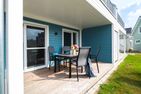  Ferienwohnung Lunas Shelter Olpenitz Ostseeresort Olpenitz - Terrasse