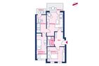  Nordland Appartements Wohnung Bornholm Wyk auf Föhr - Grundriss