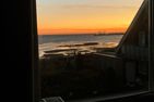  Ferienwohnung Tidenblick Wittdün auf Amrum - Blick zum Fähranleger aus der Küche der Ferienwohnung Tidenblick in Wittdün auf Amrum