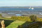  Ferienwohnung Tidenblick Wittdün auf Amrum - Blick nach Föhr aus der Küche der Ferienwohnung Tidenblick in Wittdün auf Amrum