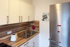 Haus Seeadler Ferienwohnung Meeresbrise Wittdün auf Amrum - Küche der Ferienwohnung Meeresbrise in Wittdün auf Amrum