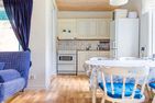  (2) Blaues Sommerhaus in Schweden mit eingezäuntem Grundstück Smaland - 