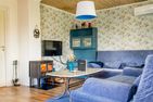  (2) Blaues Sommerhaus in Schweden mit eingezäuntem Grundstück Smaland - 