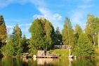  (4) Schwarzes Sommerhaus in Schweden am See mit Sauna und Boot Smaland - 
