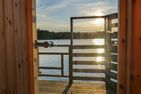  (4) Schwarzes Sommerhaus in Schweden am See mit Sauna und Boot Smaland - 