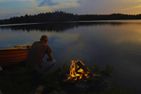  (4) Schwarzes Sommerhaus in Schweden am See mit Sauna und Boot Smaland - 