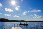  (3) Rotes Sommerhaus in Schweden mit eingezäuntem Grundstück Smaland - 