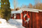  (3) Rotes Sommerhaus in Schweden mit eingezäuntem Grundstück Smaland - 