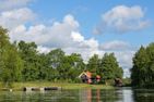  (18) Ferienhaus "Sjövillan" zwischen 2 Seen, mit Badetonne & Sauna, 2 Wohnungen in einem Paket Smaland - 