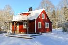  (14) Villa Kunterbunt am See in Schweden - 2 Häuser in einem Paket Smaland - Das Haupthaus der Villa Kunterbunt im Winter
