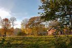  (14) Villa Kunterbunt am See in Schweden - 2 Häuser in einem Paket Smaland - Blick über das enorme Grundstück im Herbst