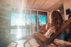  (14) Villa Kunterbunt am See in Schweden - 2 Häuser in einem Paket Smaland - Seeblick aus dem kleinen Häuschen am See