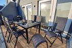  Ferienwohnung Nordseeresort41b Nordseekoje Anja Büsum Büsum - Balkon