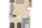  Haus Delphin - Ferienwohnung 1 Norderney - Grundriss